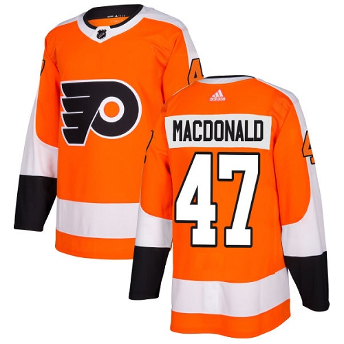 Kinder Philadelphia Flyers Eishockey Trikot Andrew MacDonald #47 Authentic Orange Heim